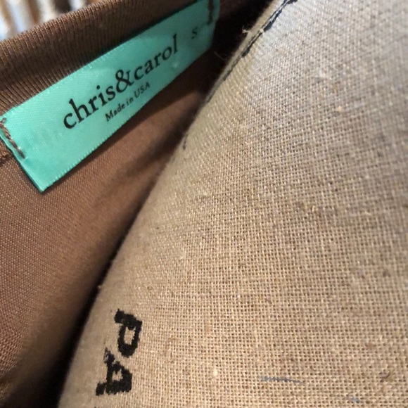 Chris and Carol khaki T-shirt - Picture 4 of 8